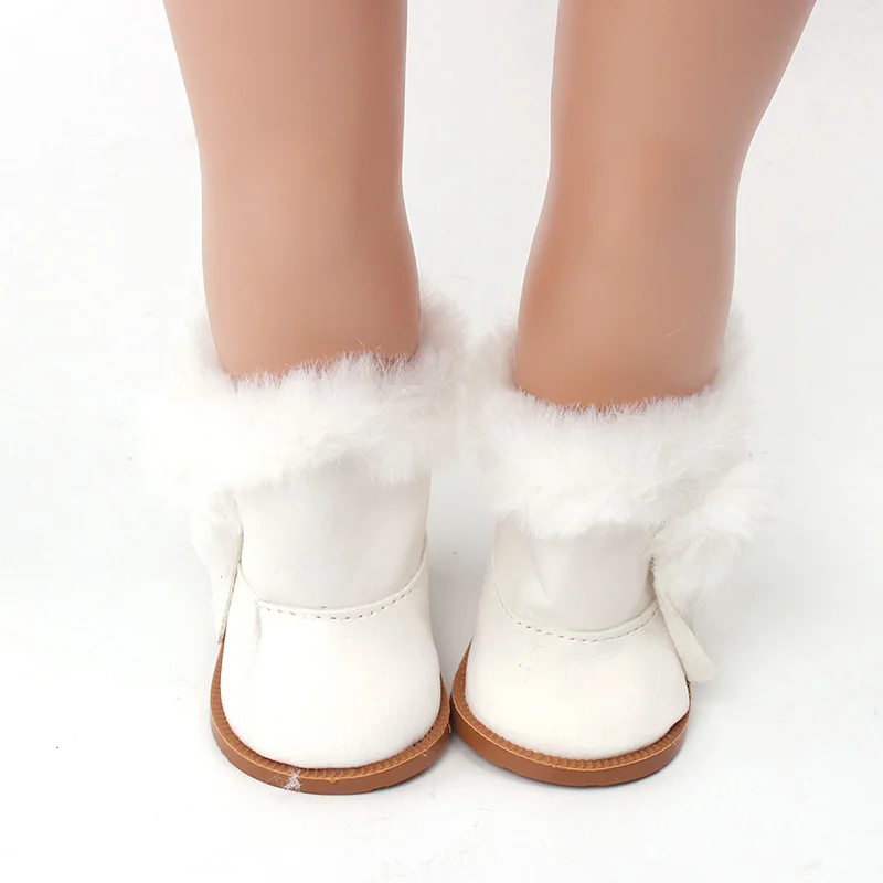 18 inch Girls doll dress Birthday suit Christmas suit with shoes American born clothes Baby toys fit 43 cm baby dolls c646