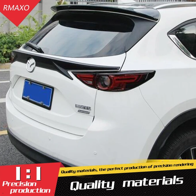 Спойлер на крышу для mazda CX-5 CX5 2018-2019 АБС-пластик цвет праймера заднего крыла