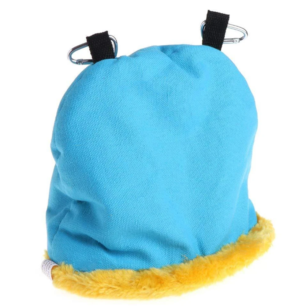 Гнездо для попугая плюшевый теплый зимний гамак домашних животных птица Висячие