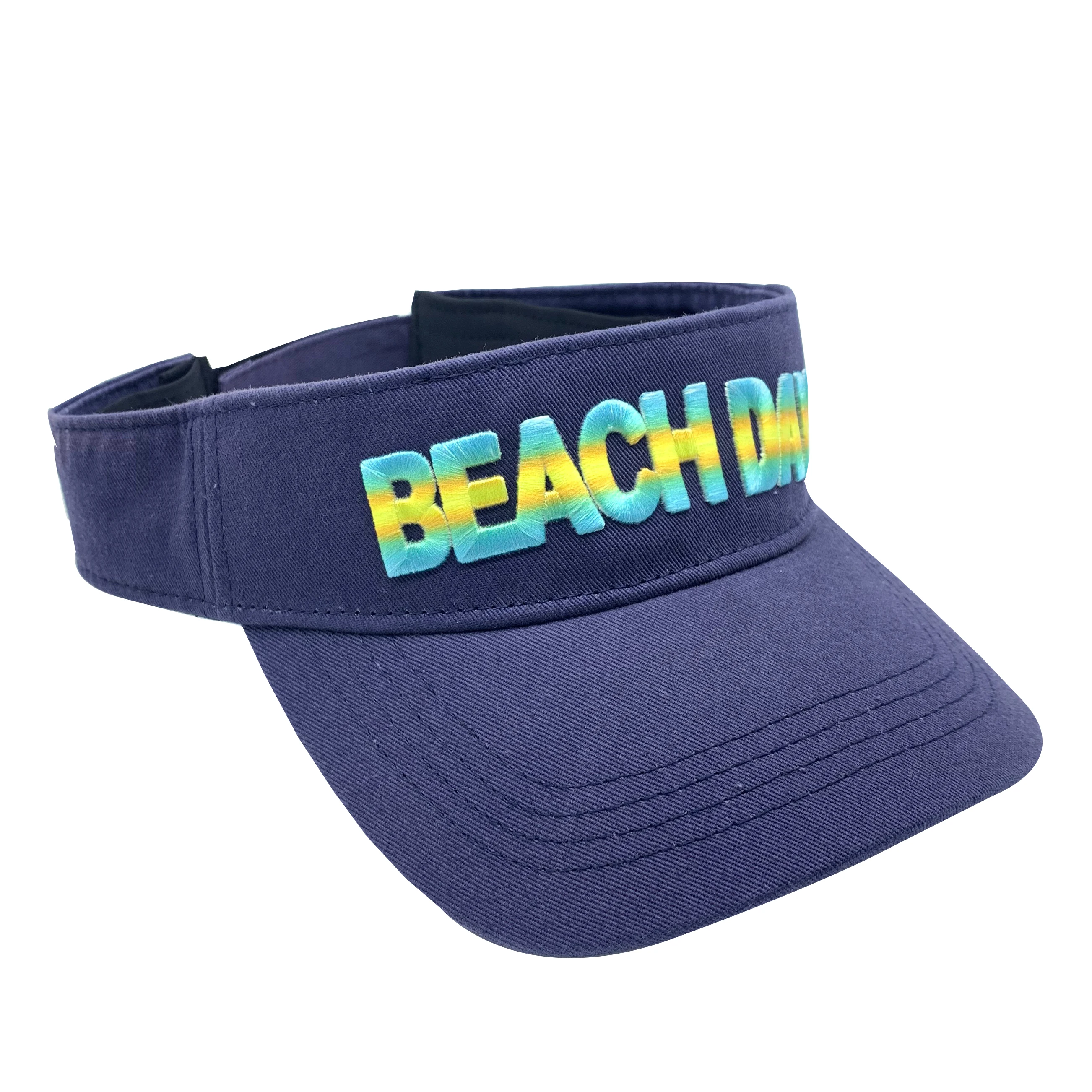 Пляжный дневной козырек/Кепка/Tapa/Casquette/Колпачок/вышивка с градиентным принтом