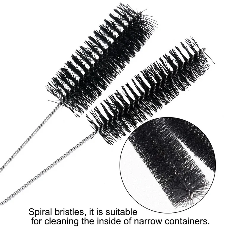 10/12 шт трубка из нержавеющей стали щетка для чистки бутылок домашние инструменты