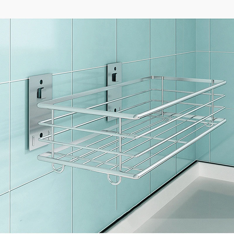 304 нержавеющая сталь кухонная настенная корзина для хранения полка фруктов