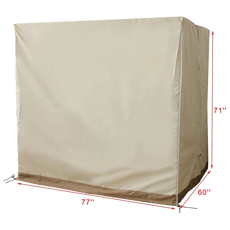 Мода открытый 3 сиденья терраса качели с тентом крышка сад водостойкая уличная