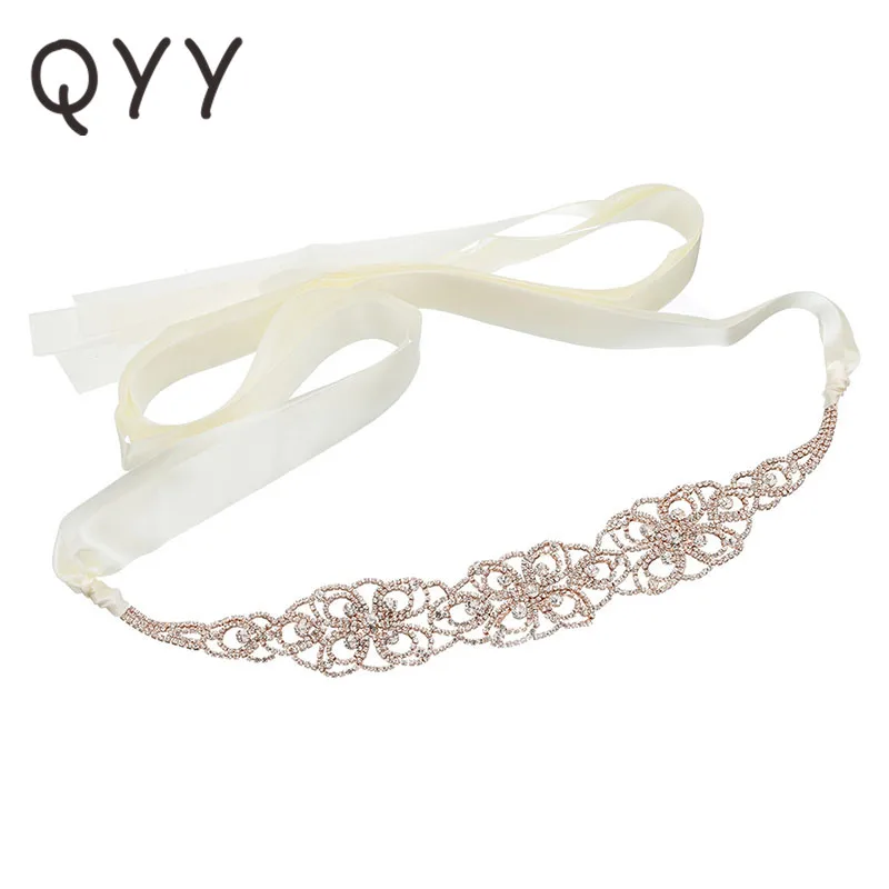 Пояс стразы для платья невесты свадебные аксессуары украшение пояс цвета