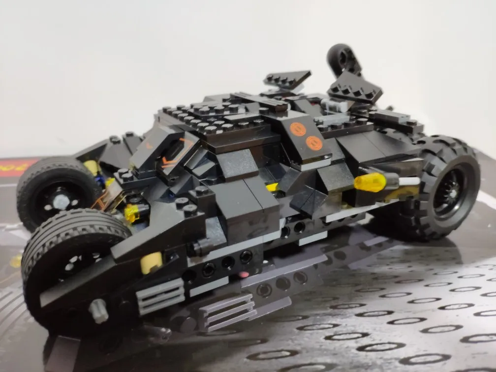 Decool 7105 DC Superheros Бэтмобиль Бэтмен Джокер Строительные блоки Кирпич Развивающие DIY