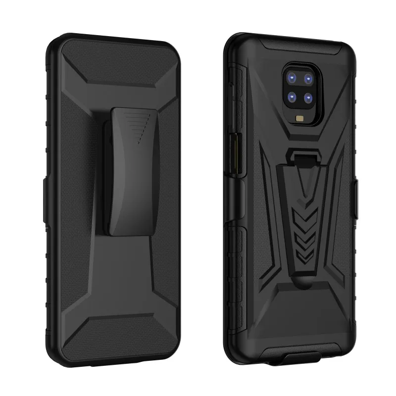 Shockproof Case For Xiaomi Redmi Note 10 Pro 9T 9A 9C 9 POCO M3 8 Hybrid Armor Stand PC Belt Clip Holster Cover | Мобильные телефоны