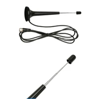 1pc 470 868mhz radio tv fm dtmb antenna telescopic aerial 15dbi high gain sucker base 3m cable with f male connector new