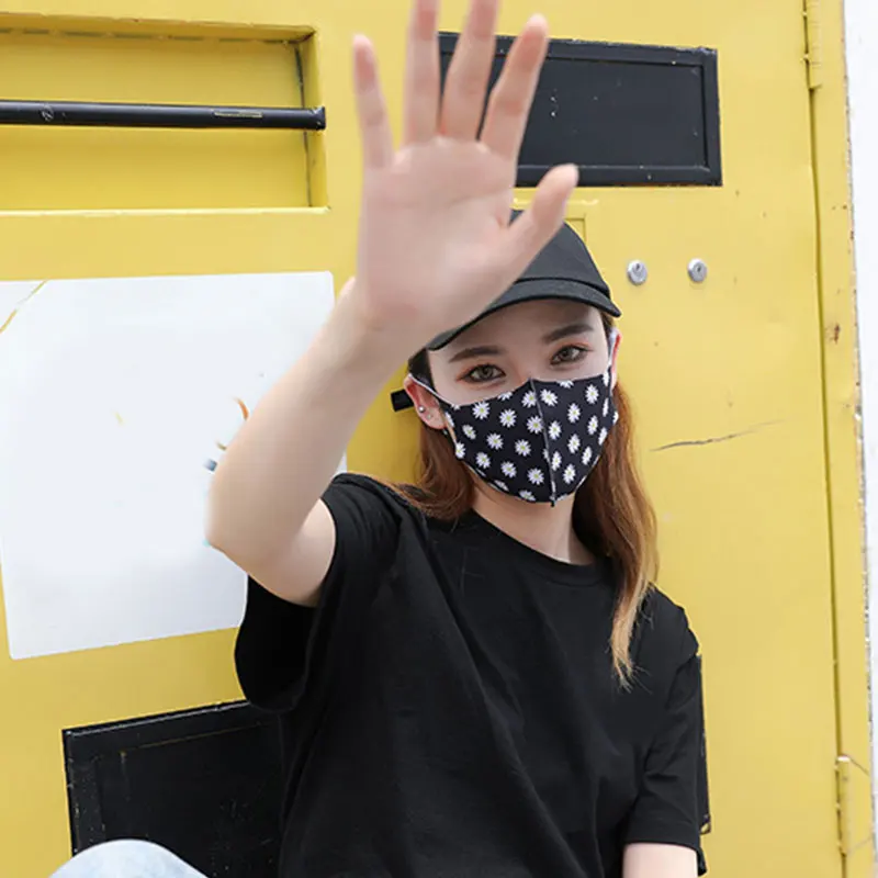 Модная моющаяся маска для рта солнцезащитные дышащие маски из вискозы