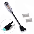 Скребок EHDIS для автомобильной упаковки, лезвие, Ракель, виниловая пленка, резак, нож для удаления клея, наклеек, шпатель, инструмент для очистки окон