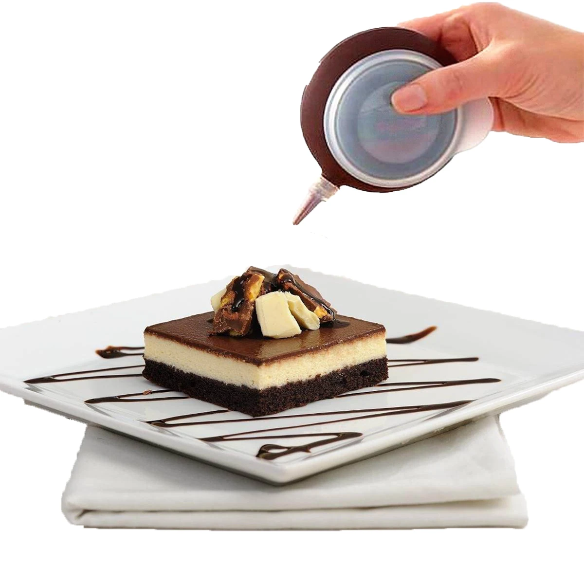 Набор из 3 насадок выпечка пирожных макарон силиконовая ручка для украшения