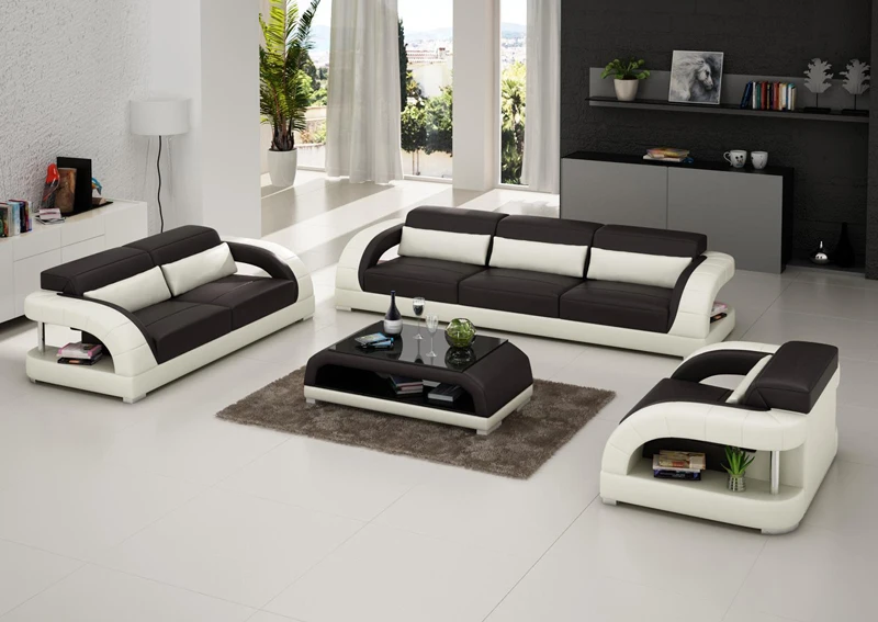 Италия стиль мебель для гостиной современный новый дизайн угловой кожаный