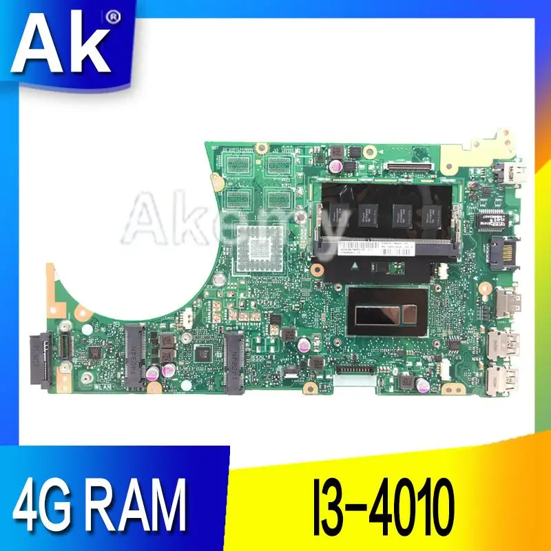 

AK S551LA Laptop motherboard for ASUS S551LA S551LB S551LN S551L R553L S551 Test original mainboard 4G RAM I3-4010