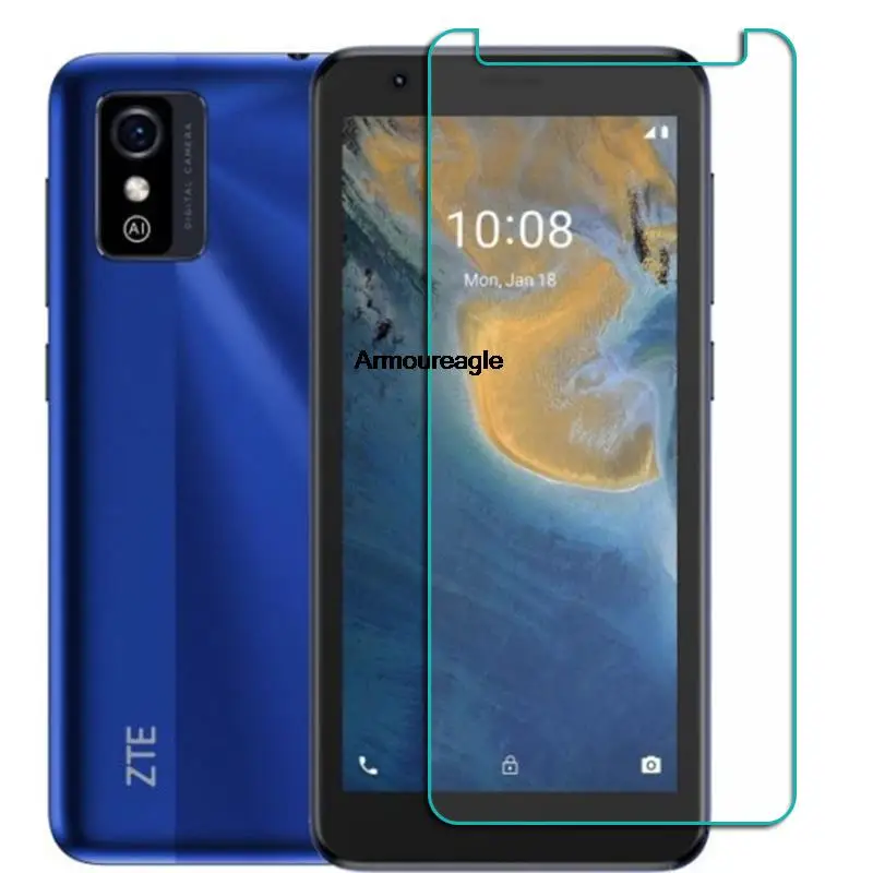 

Tempered Glass Safety Guard On The For ZTE Blade L9 5.0" Bladel9 Protective Film Screen Protector Phone Cover