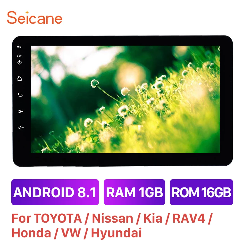 Seicane Универсальный 8 дюймовый Android 1 автомобильный Головной блок радио GPS плеер для