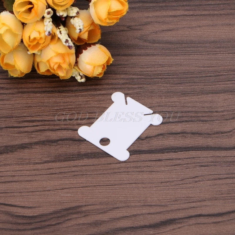 6 цветов 100 шт. нить для вышивания катушка с нитками вышивка крестиком пластиковый