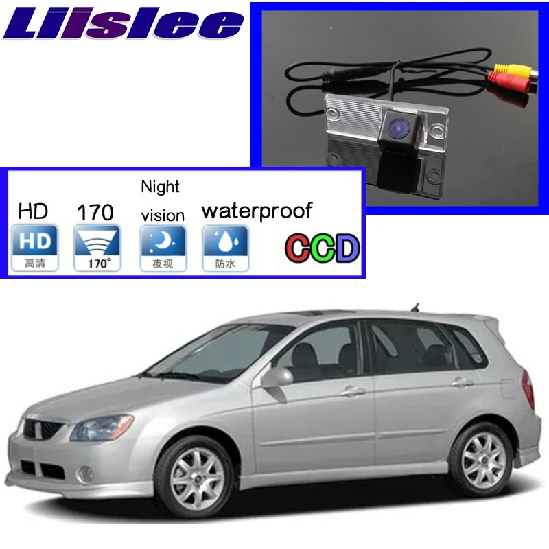 Liislee для KIA Spectra Spectra5 Sedan 2003 ~ 2009 Автомобильная камера заднего вида PAL / NTSC | RCA