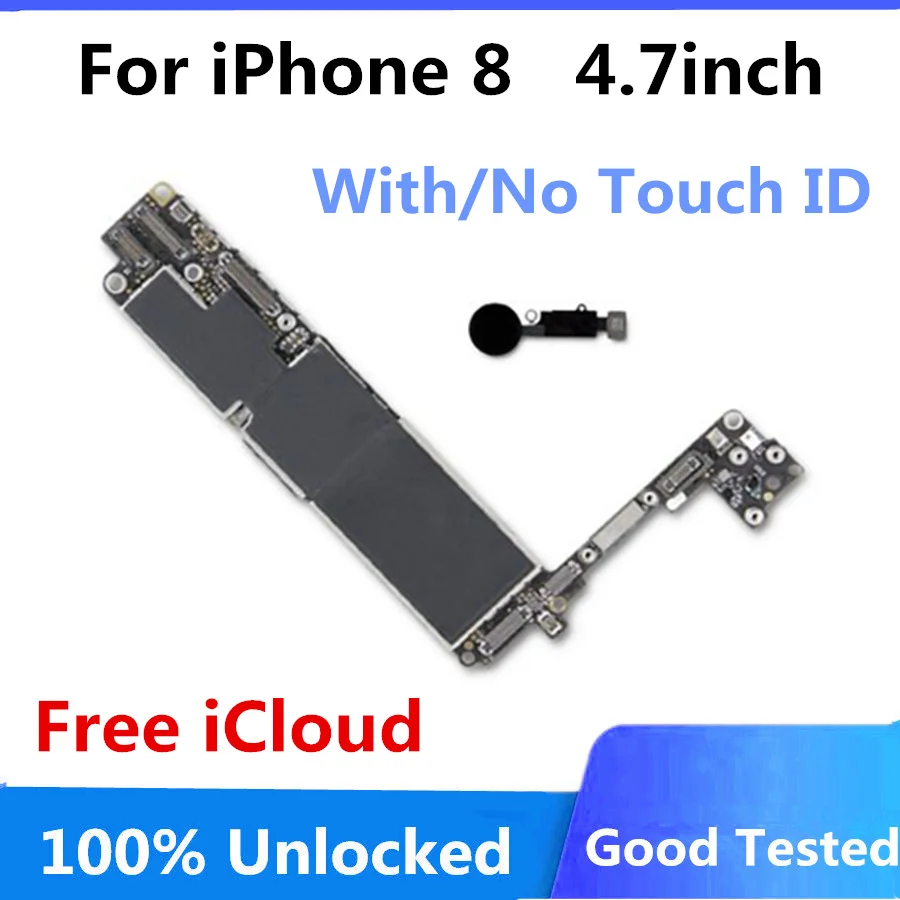Материнская плата для IPhone 8 64 Гб 256 ГБ Бесплатный ICloud оригинальная