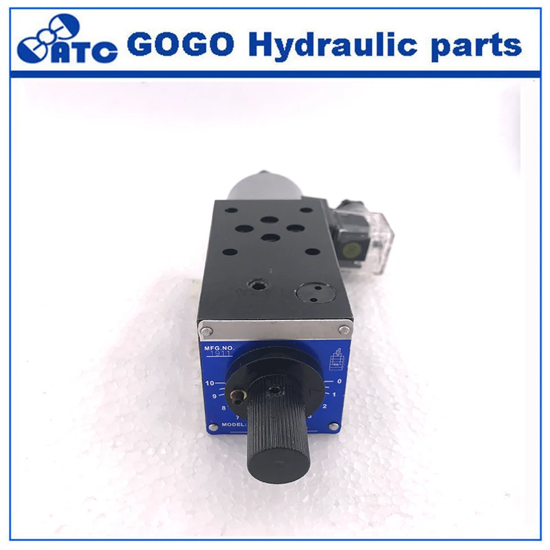 Гидравлический модульный электромагнитный клапан управления скоростью потоком