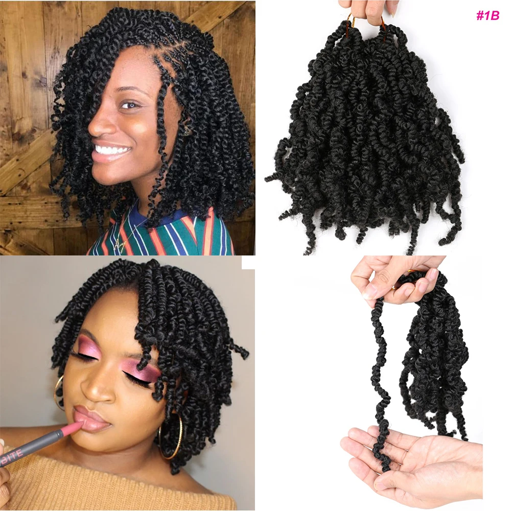 

Belle Show синтетические Предварительно скрученные Пружинные волосы 10 дюймов кудрявые бомбинг пружинный твист страсти твист крючком волосы уд...