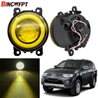 2 шт автомобильные аксессуары светодиодные передние противотуманные фары светильник Ангел глаз для Митсубиси Pajero Montero Sport 2008-2013 для Mitsubishi Outlander II CW_W 06-12