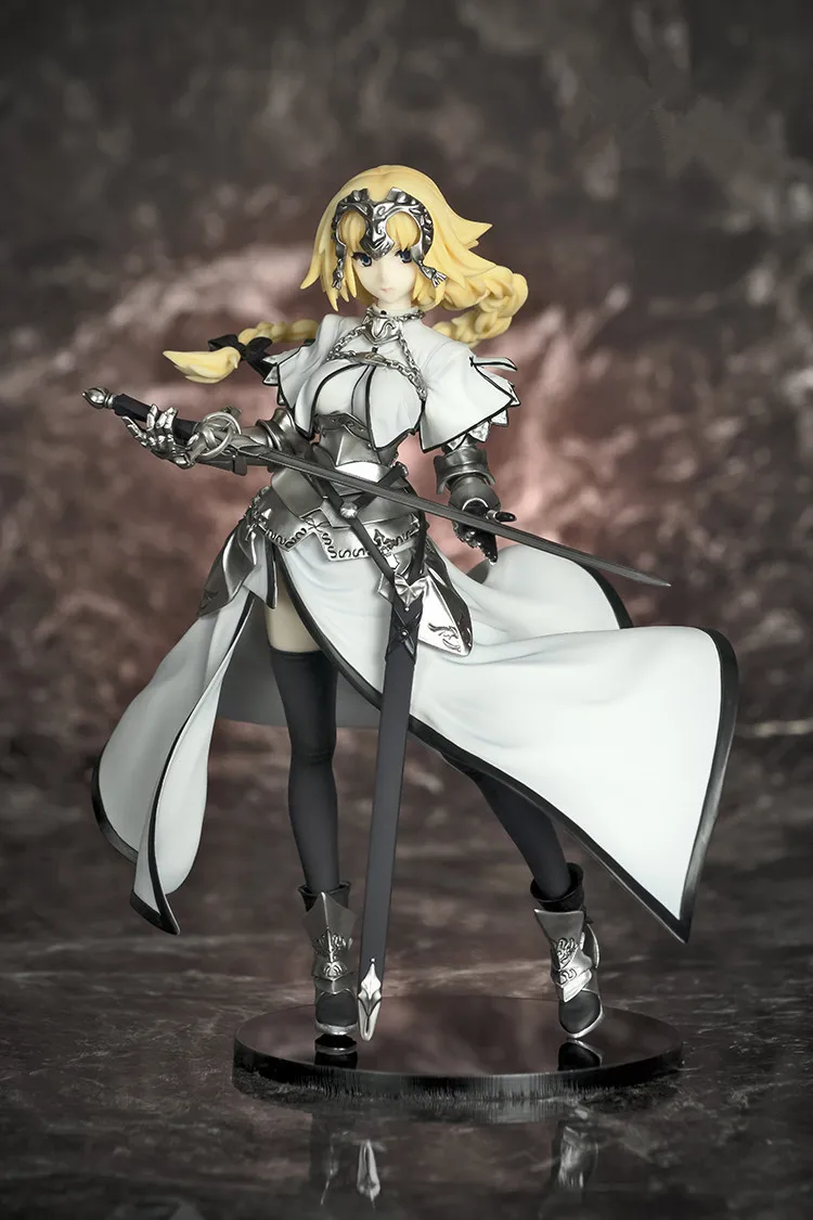 

20cm Fate Stay Night Zero Saber Apocryphe Jeanned'arc Joan of Arc Q Version Japan Anime Figures Action Toy Figures Pvc Model 1/6