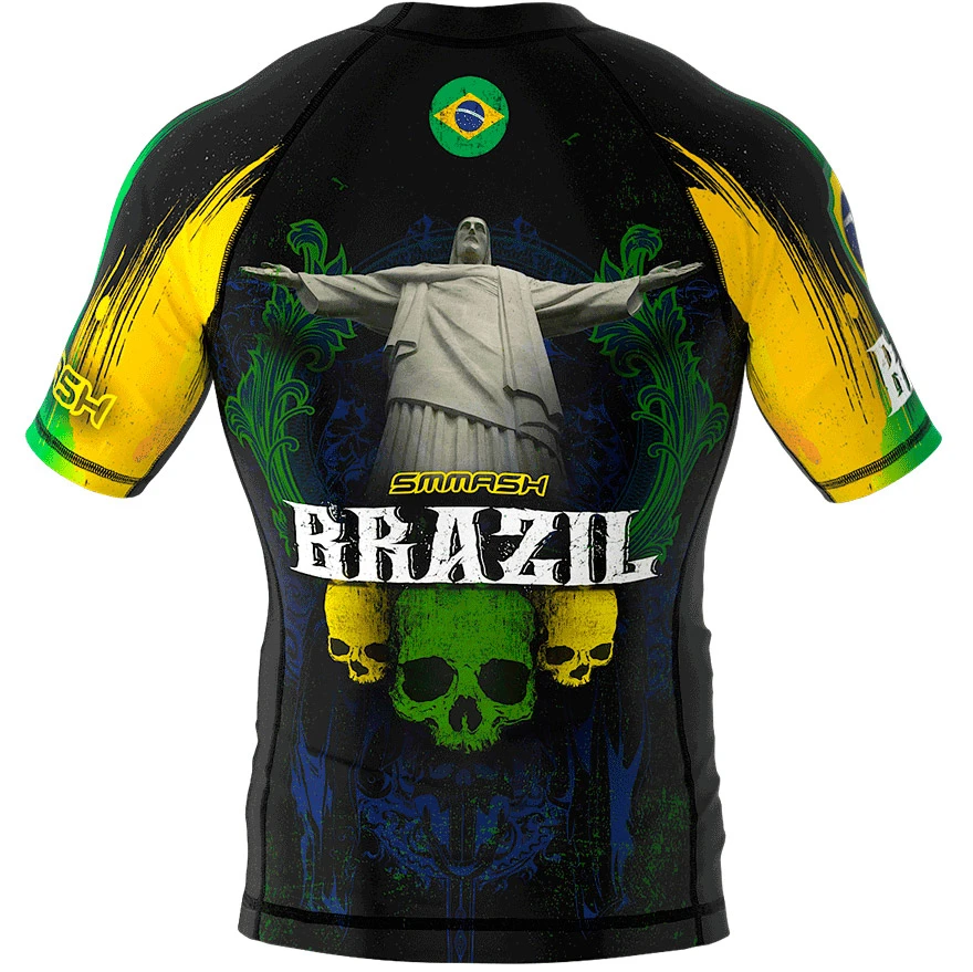 Мужские футболки для бега быстросохнущие Компрессионные спортивные фитнеса