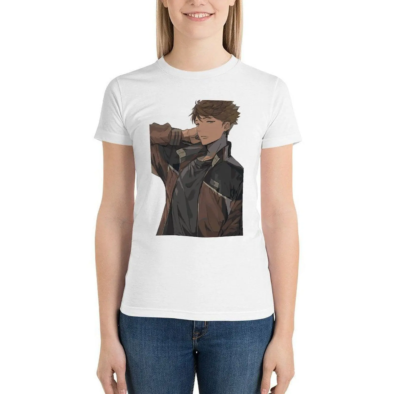 

Haikyuu Tee Shirt 100 Cotton Pattern Woman T Shirt O Neck Simple Short-Sleeve Summer Tshirt Oversized