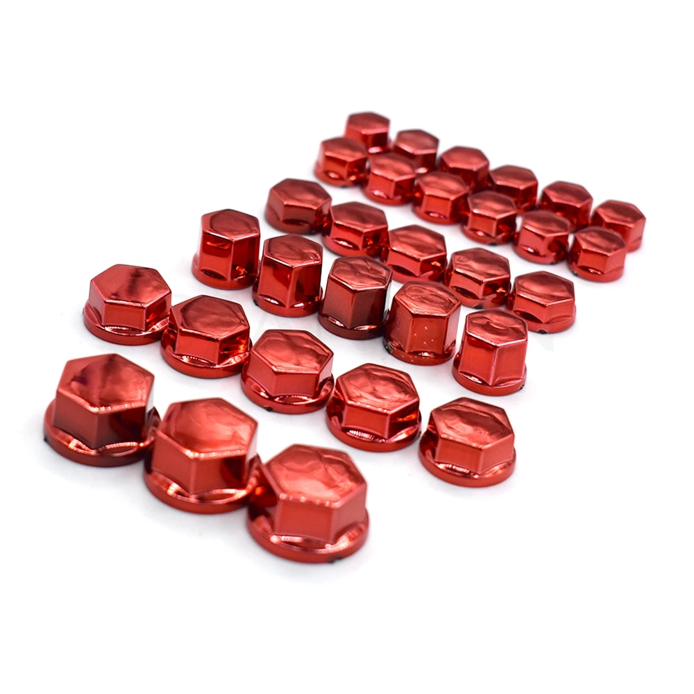 30 шт. мотоцикл Моделирование Покрытие декоративные гайки винт кепки для KAWASAKI Z250