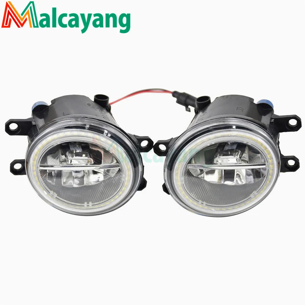 

For Lexus IS-F IS F 2008-2013 Car 4000LM LED Bulb Front Fog Light + Angel Eye Daytime Running Light H11 12V 2 Pieces