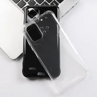 for Umidigi Bison X10 Pro Case Slim Phone Case Matte Black Clear Transparent Pudding Capa Soft Coque Back Funda Protective Cover