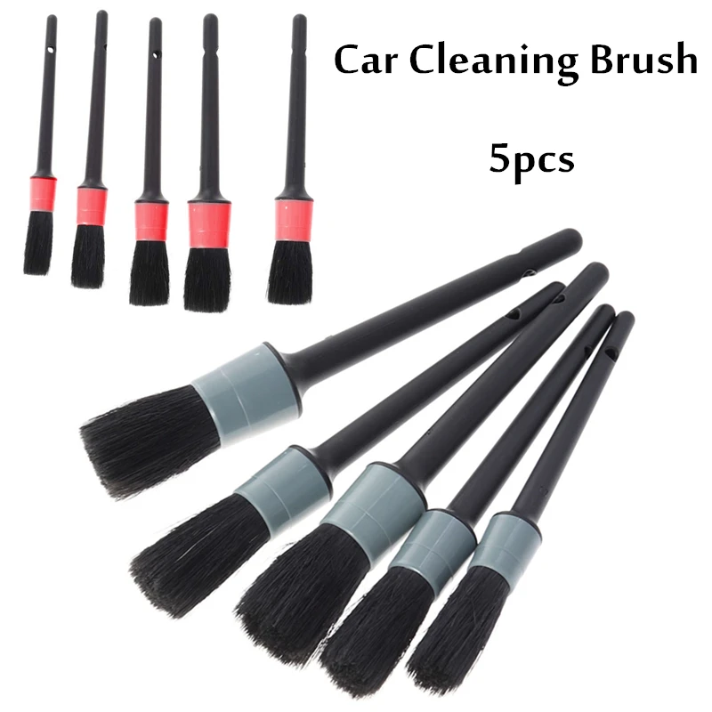 

5 шт. щётка автомобиля для чистки комплект деталь щетка для салона автомобиля приборной панели кондиционер, устанавливаемое на вентиляцион...