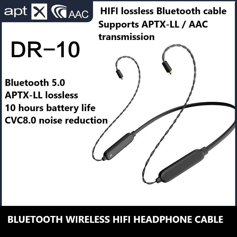 Aptx AAc Bluetooth 5 0 HIFI наушники кабель Mmcx 78 IE80 IM50 IE40 PRO A2DC без потерь обновленный для
