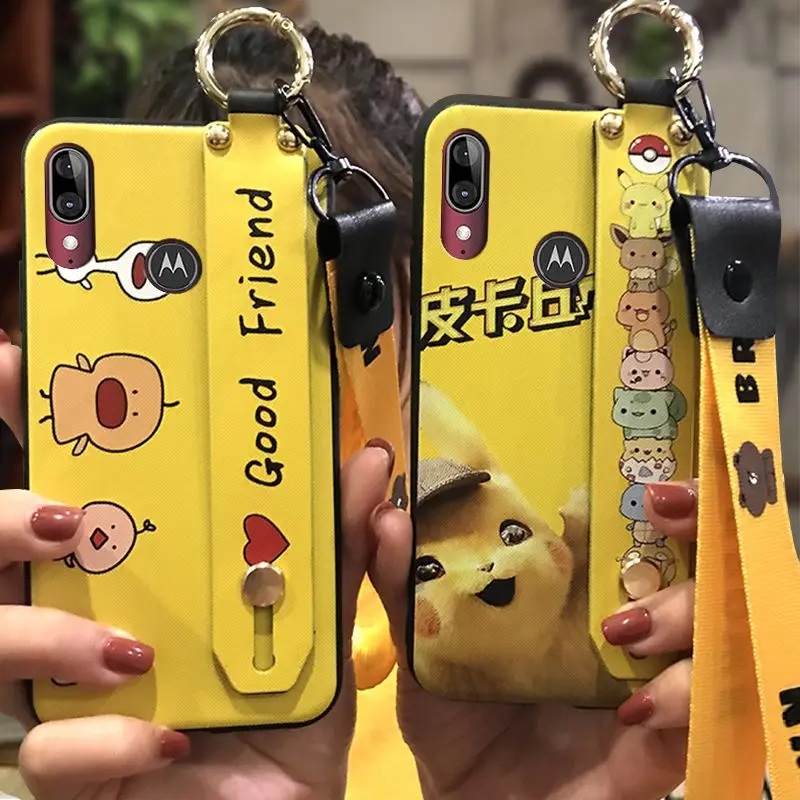 Чехол для телефона девочек с защитой от пыли MOTO E6 Plus/E6S мультяшный противоударный