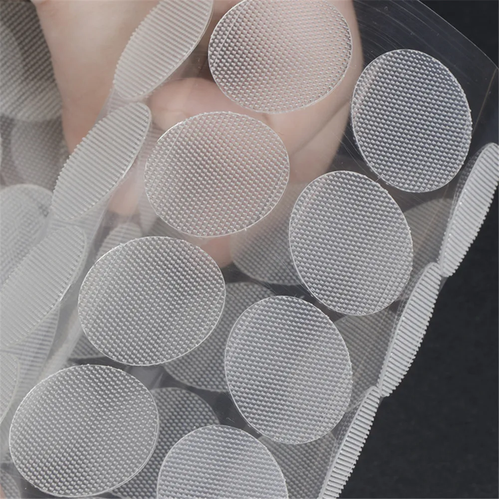 

10/15/20/25mm Velcro Dots Self Adhesive Fastener Tape Ultra-thin Strong Hook Loop Magic Tape Strong Glue Round Sticker