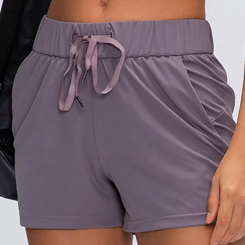 

Новинка 2020, женские шорты для отдыха, эластичные шорты для активного бега, шорты для тренировок в помещении и пешего туризма, повседневные ж...