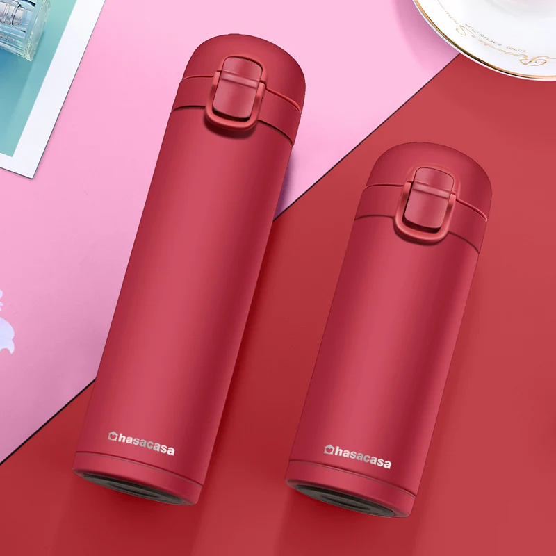 Японский мини термос из нержавеющей стали с изолированной чашкой кружка