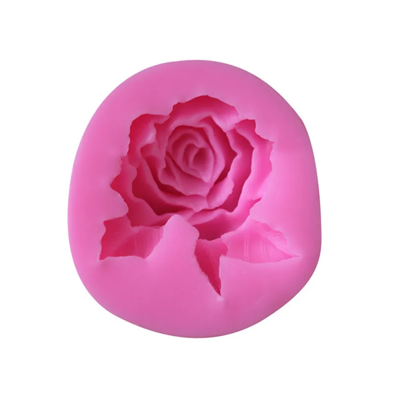 Силиконовая форма для торта в форме розы пиона выпечки паста мыла печенья Fondant