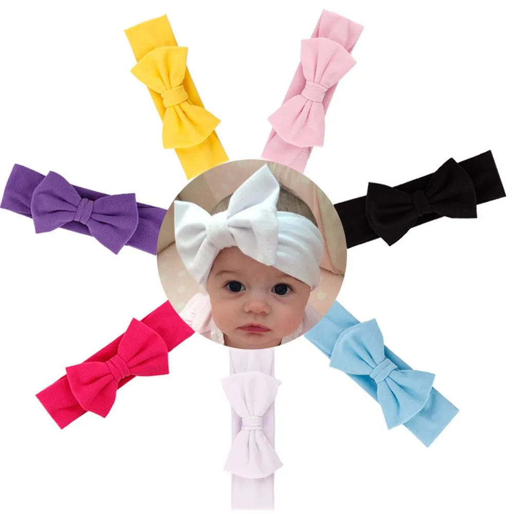 Повязка на голову для новорожденного ребенка 1 шт. милая мягкая хлопковая повязка