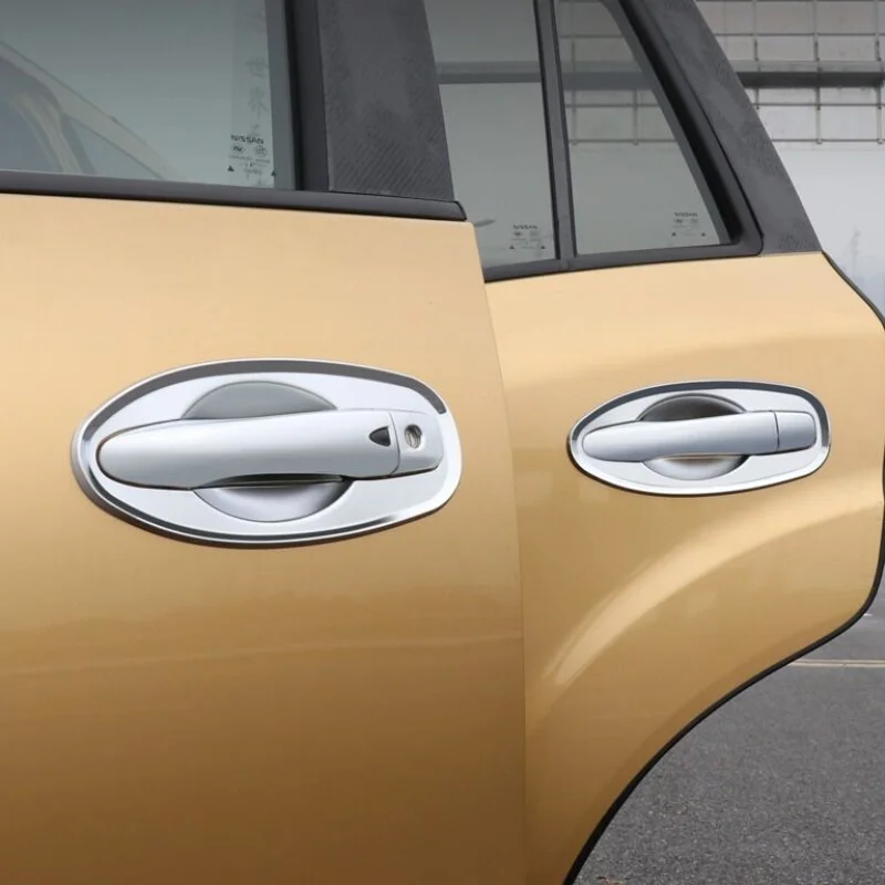 Для Nissan NAVARA NP300 2015 2016 2017 2018 ABS пластиковая защитная ручка для двери автомобиля чаша