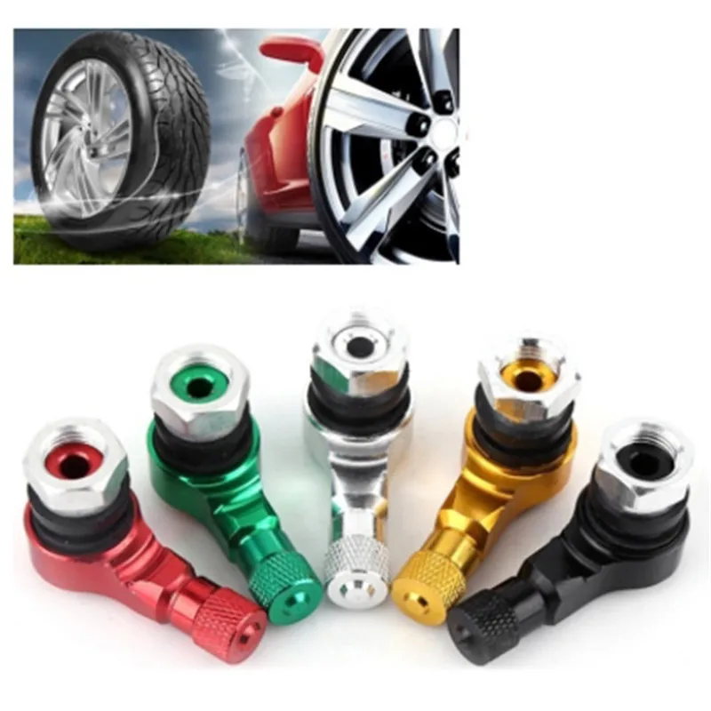 2 Pcs 90 Degree Angle Brass Air Tyre Valve Schrader Stem For Auto Truck Motorcycle Car Accesspries Double | Автомобили и