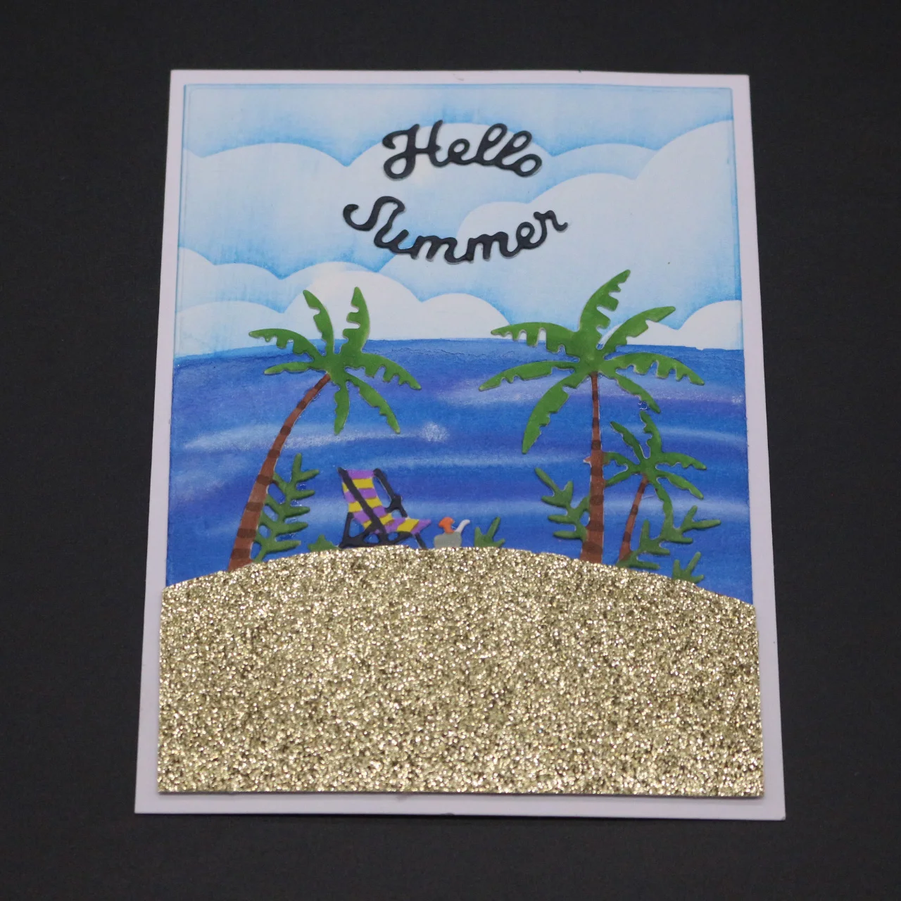 Привет лето Вырубные штампы для DIY скрапбукинга декоративное тиснение Stencial