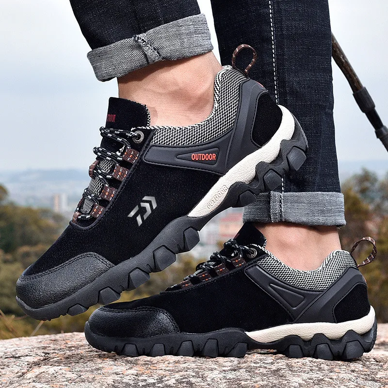 

2021 DAIWA Fishing Shoes Men's Outdoor Sports Mountaineering New Fishing Non-slip Wear-resistant Shoes Comfortable Travel Shoes