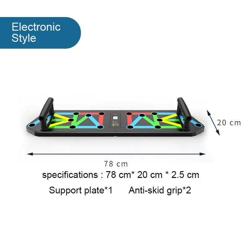 

Portable Push Up Support Fitness Equipment For Home Gym Sport Bodybuilding In House Office Chest Muscle Training