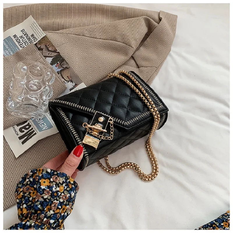 Женская сумка лето 2021 новый стиль маленькая квадратная сумка-мессенджер с