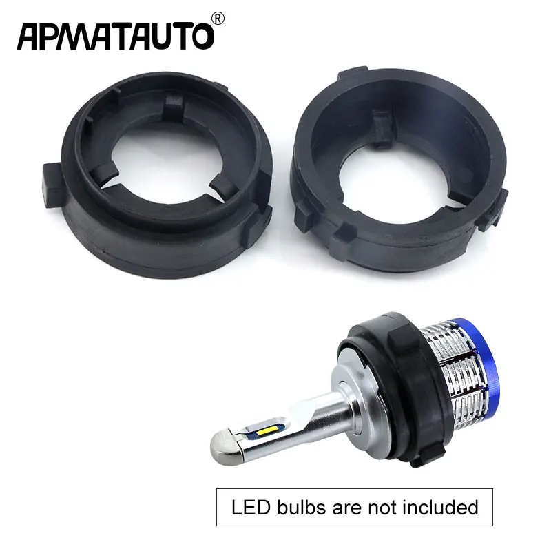2 шт. H7 светодиодный фар основание держателя лампы адаптер разъем адаптера для