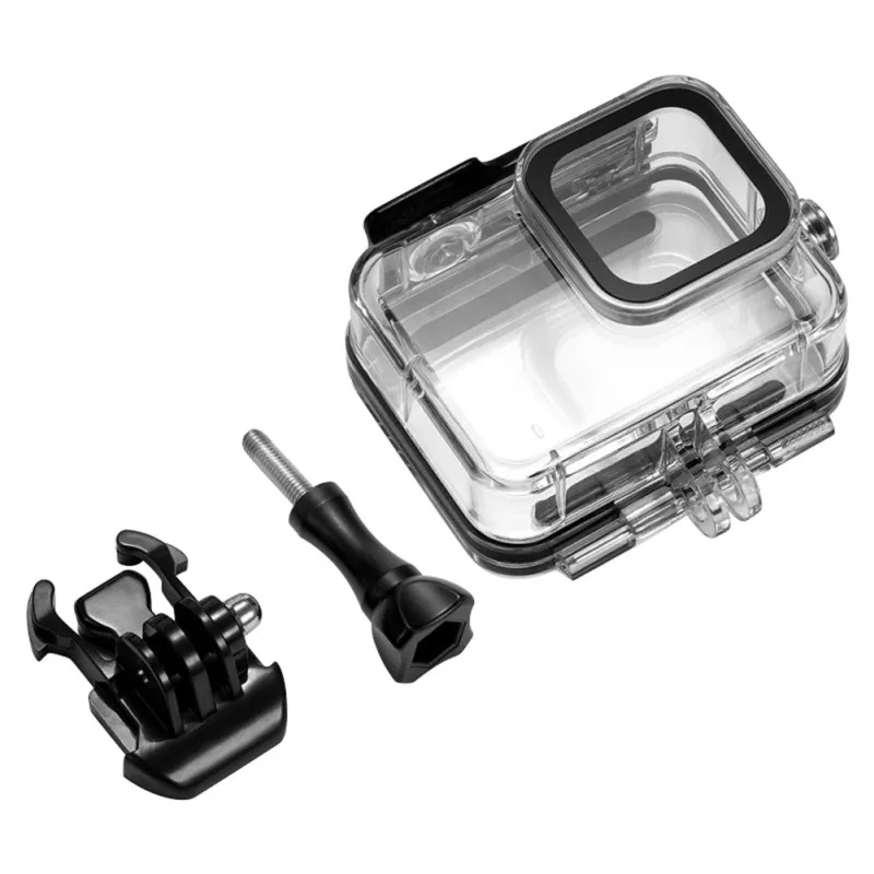 

Camera Waterproof Housing Transparent Shockproof Scratch Proof Protective Case For GoPro 8 Action Cameras