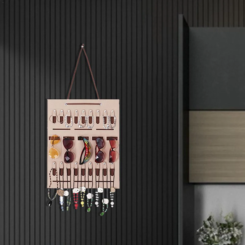 Очки солнцезащитные очки органайзер для хранения ювелирных изделий подвесная