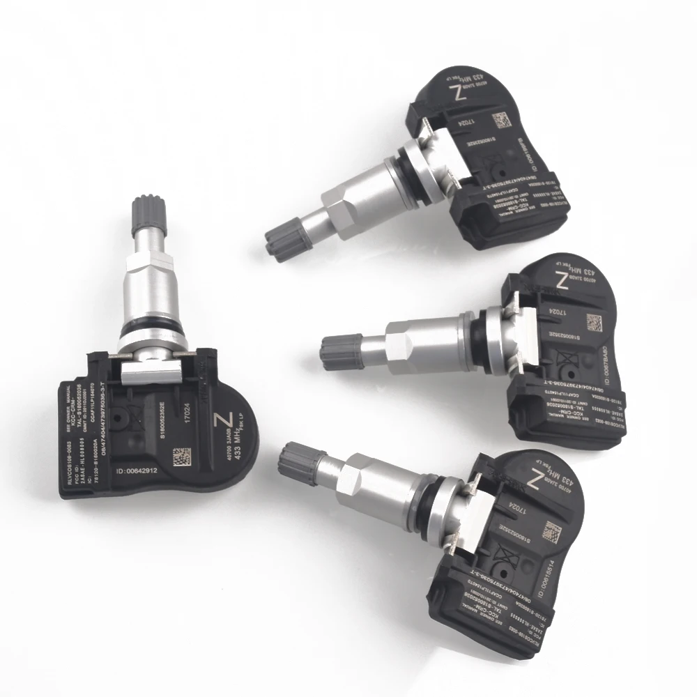 4 шт. датчик давления в автомобильных шинах TPMS 407003JA0A 407003JA0B для Nissan maxima altima murano