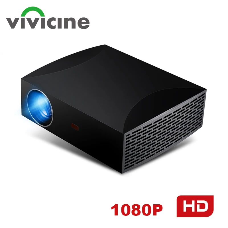 VIVICINE F30 Full HD проектор для домашнего кинотеатра, опция Android 9,0 WiFi Bluetooth 1080p HDMI USB PC Видеопроектор для видеоигр