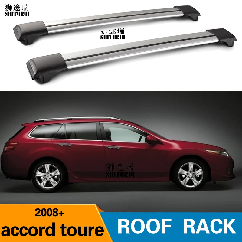 2 шт. рейки на крышу для HONDA Accord Toure Estate Wagon 2008 2014 боковые из алюминиевого сплава